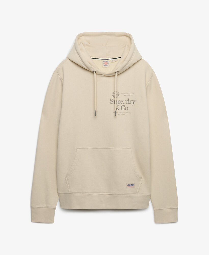 Superdry 1954 COMPANY RELAXED HOOD NC BIRCH Superdry 1954 COMPANY RELAXED HOOD NC BIRCH