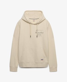 Superdry 1954 COMPANY RELAXED HOOD NC BIRCH