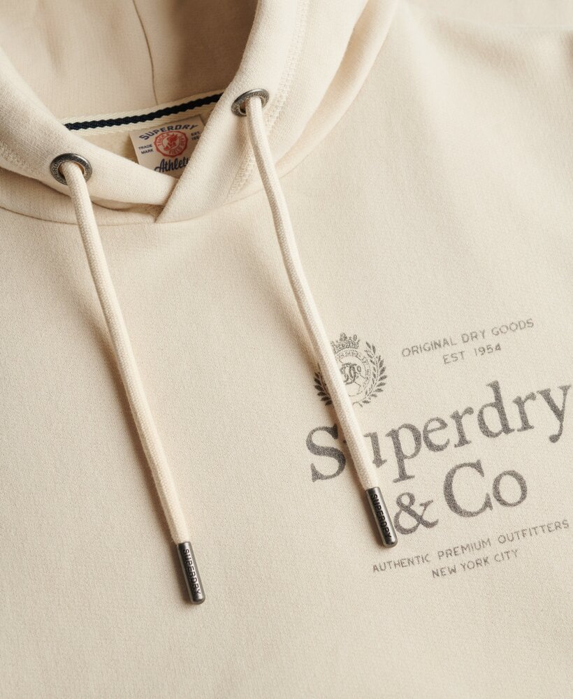 Superdry 1954 COMPANY RELAXED HOOD NC BIRCH Superdry 1954 COMPANY RELAXED HOOD NC BIRCH