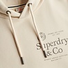 Superdry 1954 COMPANY RELAXED HOOD NC BIRCH Superdry 1954 COMPANY RELAXED HOOD NC BIRCH