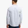 Superdry PREPPY OXFORD L/S SHIRT AZURE BLUE MINI STRIPE