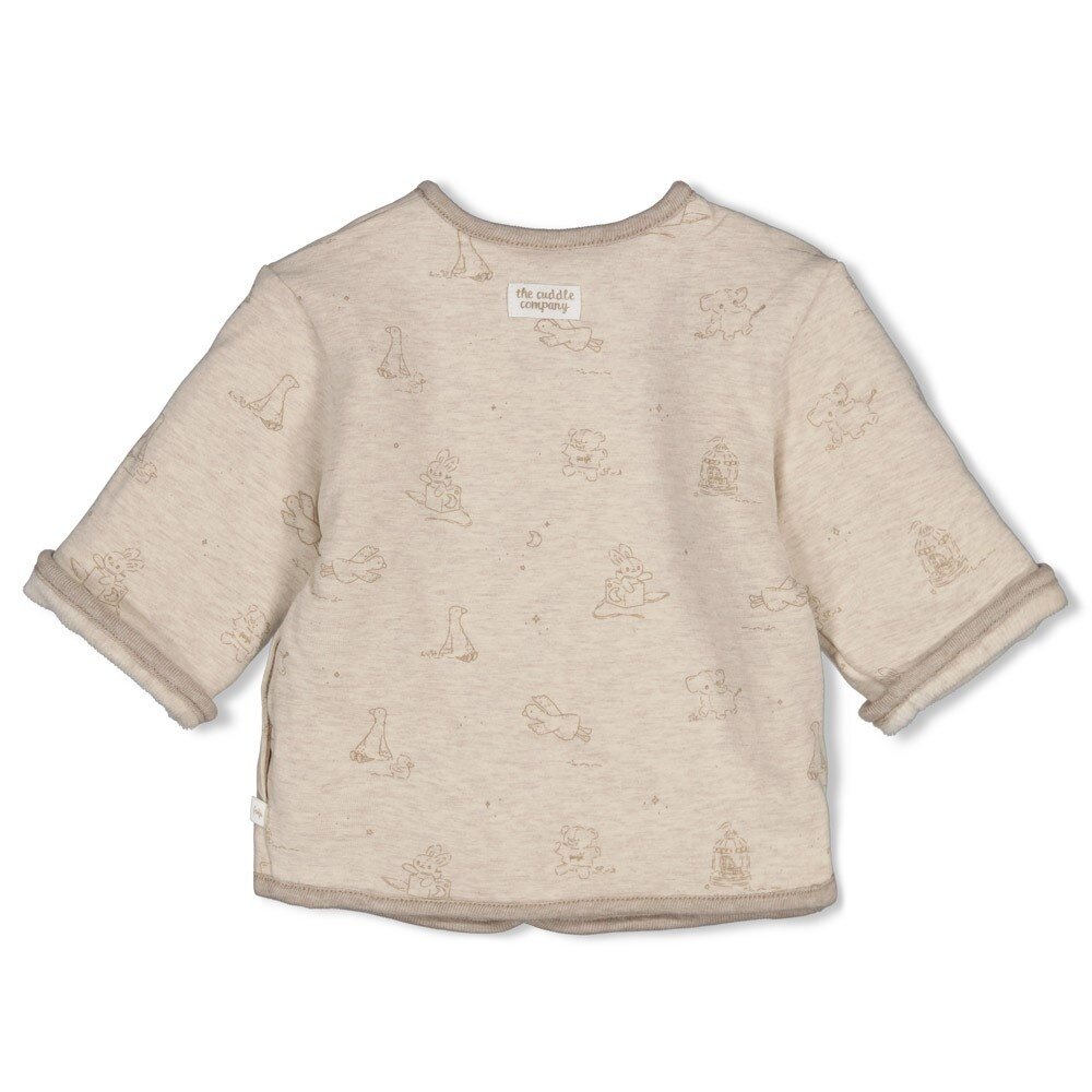 Feetje OMKEERBAAR JASJE VERLOURS RIB - THE CUDDLE COMPANY - 51300561