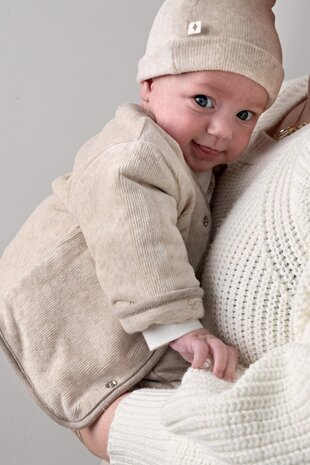 Feetje OMKEERBAAR JASJE VERLOURS RIB - THE CUDDLE COMPANY - 51300561