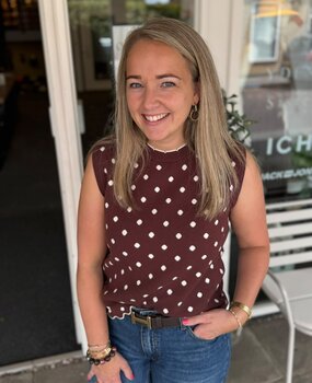 Ydence KNITTED TOP NORAH BROWN