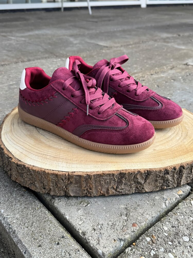 SNEAKER EMILIA BORDEAUX