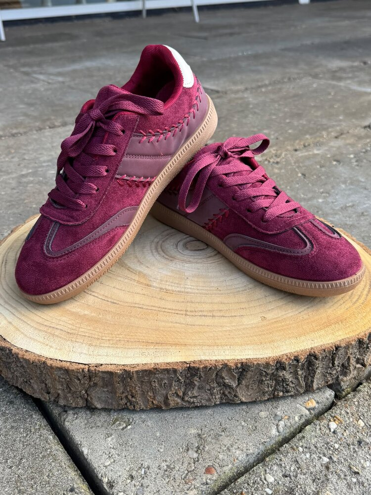 SNEAKER EMILIA BORDEAUX