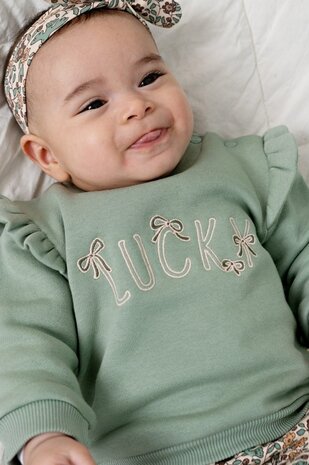 Feetje SWEATER RELAXED FIT - LUCKY BLOOMBIRD - 51602889