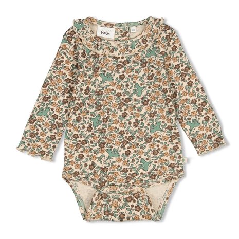 Feetje ROMPER RIB AOP - LUCKY BLOOMBIRD - 50200275