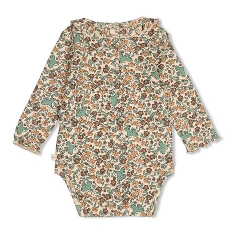 Feetje ROMPER RIB AOP - LUCKY BLOOMBIRD - 50200275