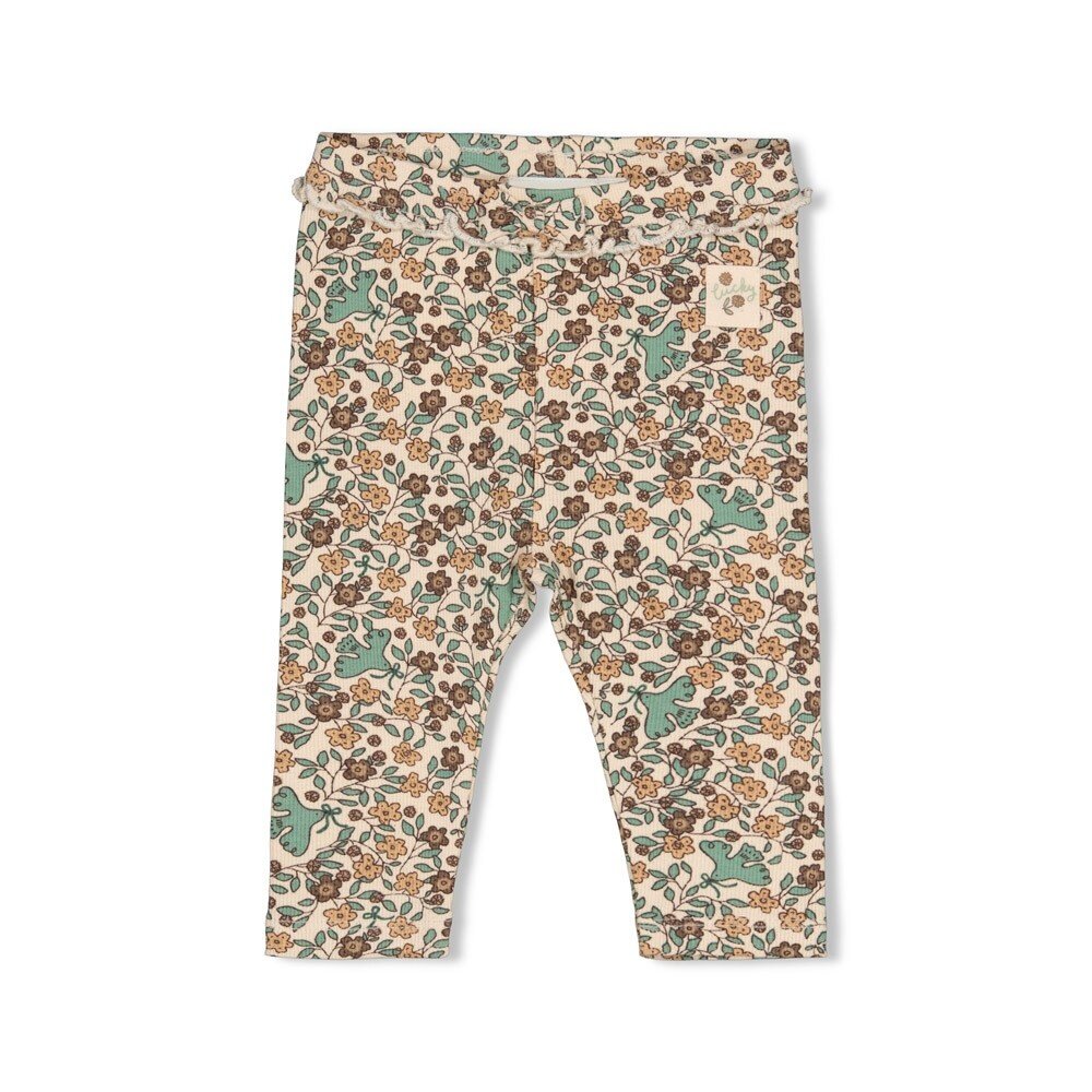 Feetje LEGGING RIB AOP - LUCKY BLOOMBIRD - 52202632