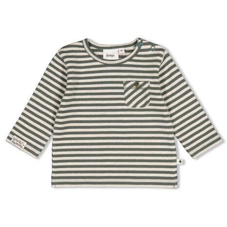 Feetje LONGSLEEVE RIB MET STREEP - WIGGLE AND WADDLE - 51602837
