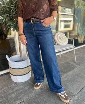 Cup Of Joe Denim JEANS CARLOTTA DARK BLUE