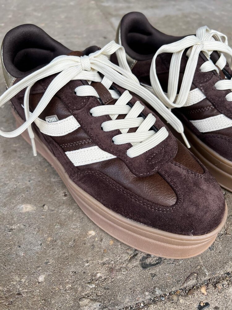 Poelman SNEAKER MILLIE CHOCOLATE