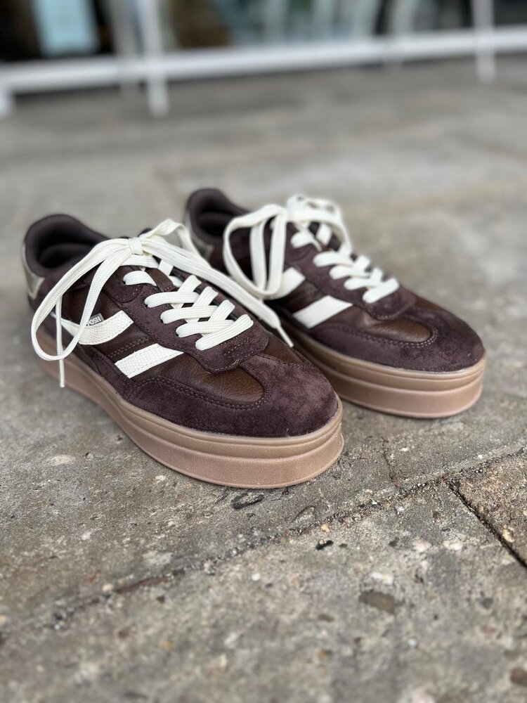 Poelman SNEAKER MILLIE CHOCOLATE