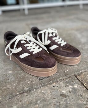 Poelman SNEAKER MILLIE CHOCOLATE
