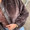 JDY JDYMACY FAUX FUR BALLOON JACKET OTW NOOS CHOCOLATE TORTE