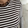 JDY JDYFRANSISKA L/S STRIPE O-NECK TOP JRS