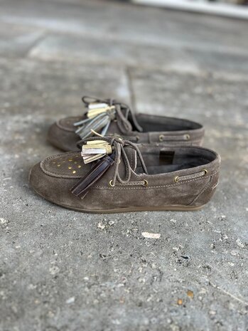 Poelman LOAFER VITA DONKERGROEN