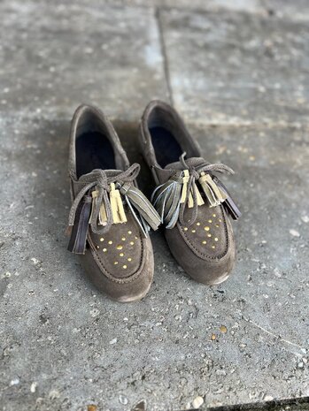 Poelman LOAFER VITA DONKERGROEN