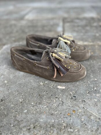 Poelman LOAFER VITA DONKERGROEN