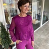 Mi Piace TOP VOILE PAISLEY 202886 MAGENTA PURPLE