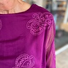 Mi Piace TOP VOILE PAISLEY 202886 MAGENTA PURPLE