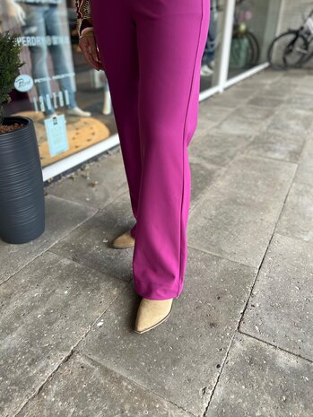 Mi Piace BROEK TRAVELSTOF 202631 BONDED MAGENTA PURPLE Mi Piace BROEK TRAVELSTOF 202631 BONDED MAGENTA PURPLE