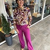 Mi Piace BLOUSE TRAVELSTOF 202709 PAISLEY PRINT