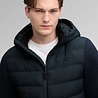 Superdry HOODED STORM KNIT HYBRID JKT ECLIPSE NAVY