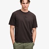 Superdry MICRO LOGO T SHIRT FAWR BROWN