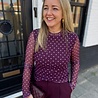Ydence TOP BAILY PLUM