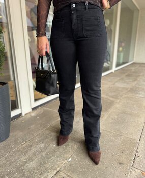 Cup Of Joe Denim JEANS DIANA BLACK VINTAGE