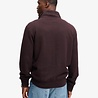 Superdry ESSENTIAL SERIF LOGO HALF ZIP HERTIAGE PORT MARL