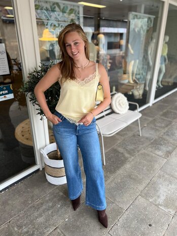 Ydence TOP CALLIE SOFT YELLOW