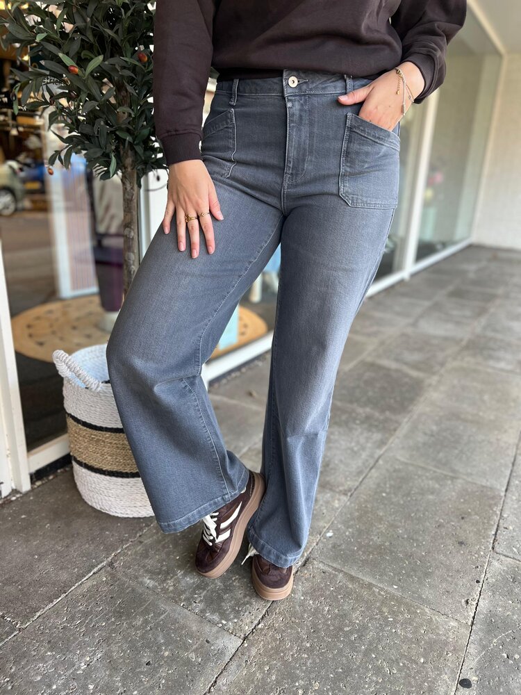 Cup Of Joe Denim JEANS MIRA GREY VINTAGE