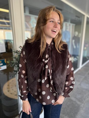 JDY JDYORA FAUX FUR WAISTCOAT OTW QIQ NOOS CHOCOLATE TORTE JDY JDYORA FAUX FUR WAISTCOAT OTW QIQ NOOS CHOCOLATE TORTE