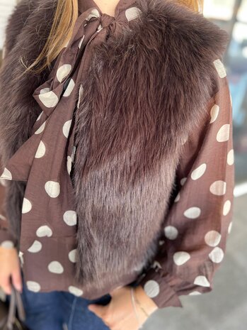 JDY JDYORA FAUX FUR WAISTCOAT OTW QIQ NOOS CHOCOLATE TORTE JDY JDYORA FAUX FUR WAISTCOAT OTW QIQ NOOS CHOCOLATE TORTE