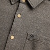 Superdry TWILL TWEED JERSEY SHIRT TAUPE