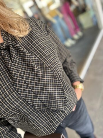 JDY JDYVILDA L/S SCARF SHIRT WVN NOOS BLACK