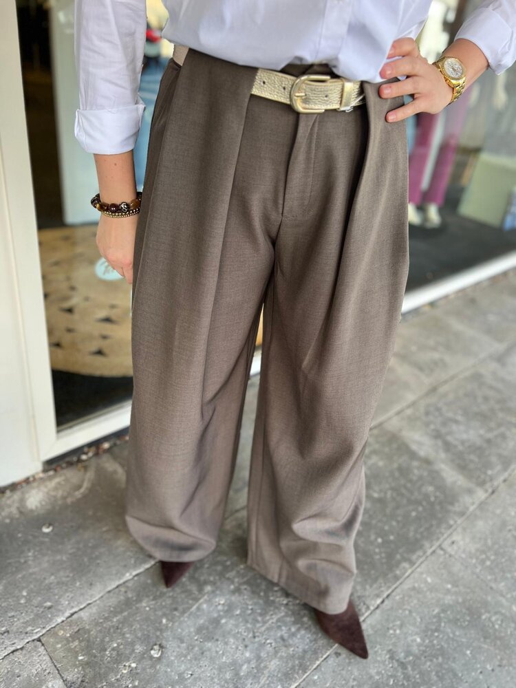 PANTALON LORRAINE TAUPE
