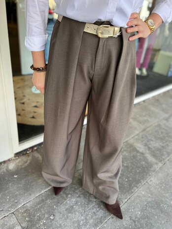 PANTALON LORRAINE TAUPE