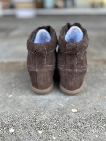 Poelman SNEAKER CINDY DARK BROWN