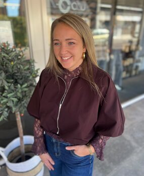 SisterSpoint JACKET NELLY WINE