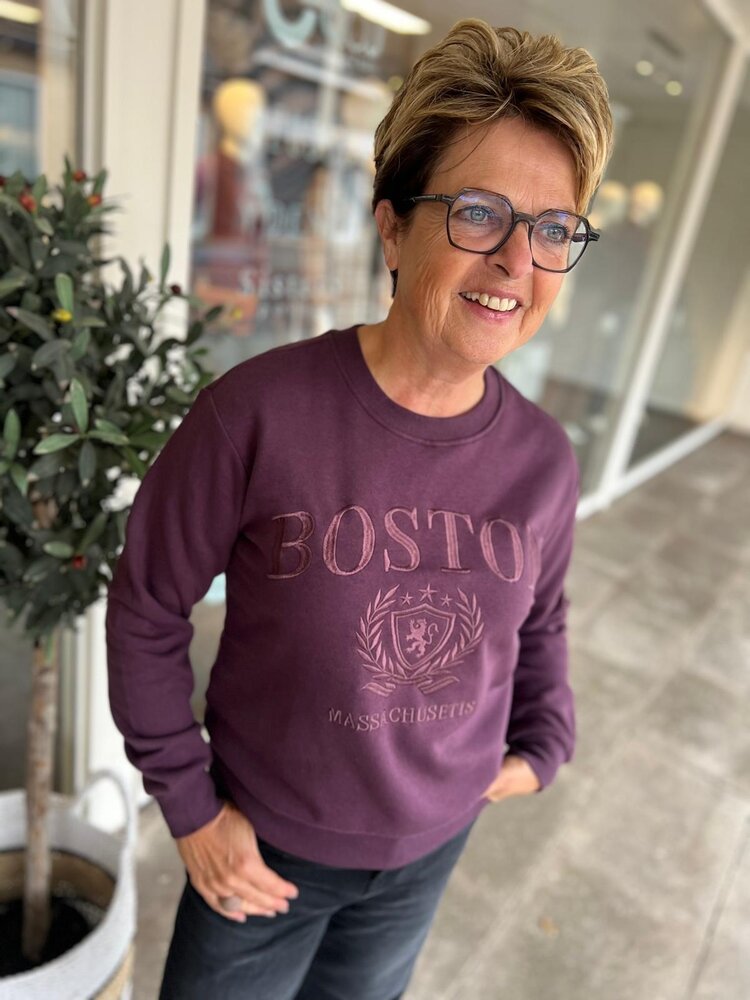 JDY JDYPARIS L/S EMB SWEAT JRS NOOS