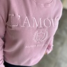 JDY JDYPARIS L/S EMB SWEAT JRS NOOS