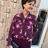 Ydence BLOUSE IVARA PLUM FLOWER