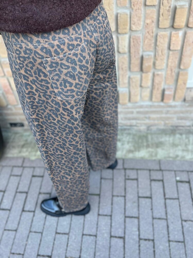Ydence PANTS WHYNOA LEOPARD