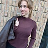 Ydence KNITTED TOP LOTTE PLUM