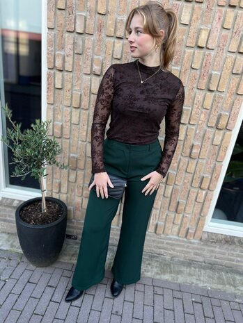 Ydence TOP BRANDY BROWN