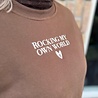 Ydence SWEATER ROCKING LIGHT BROWN